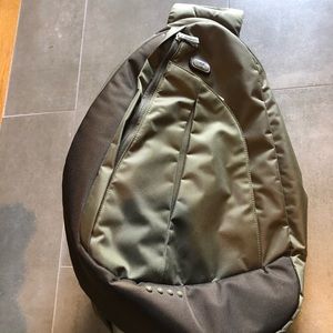 Olive Green Tumi Tech Backpack